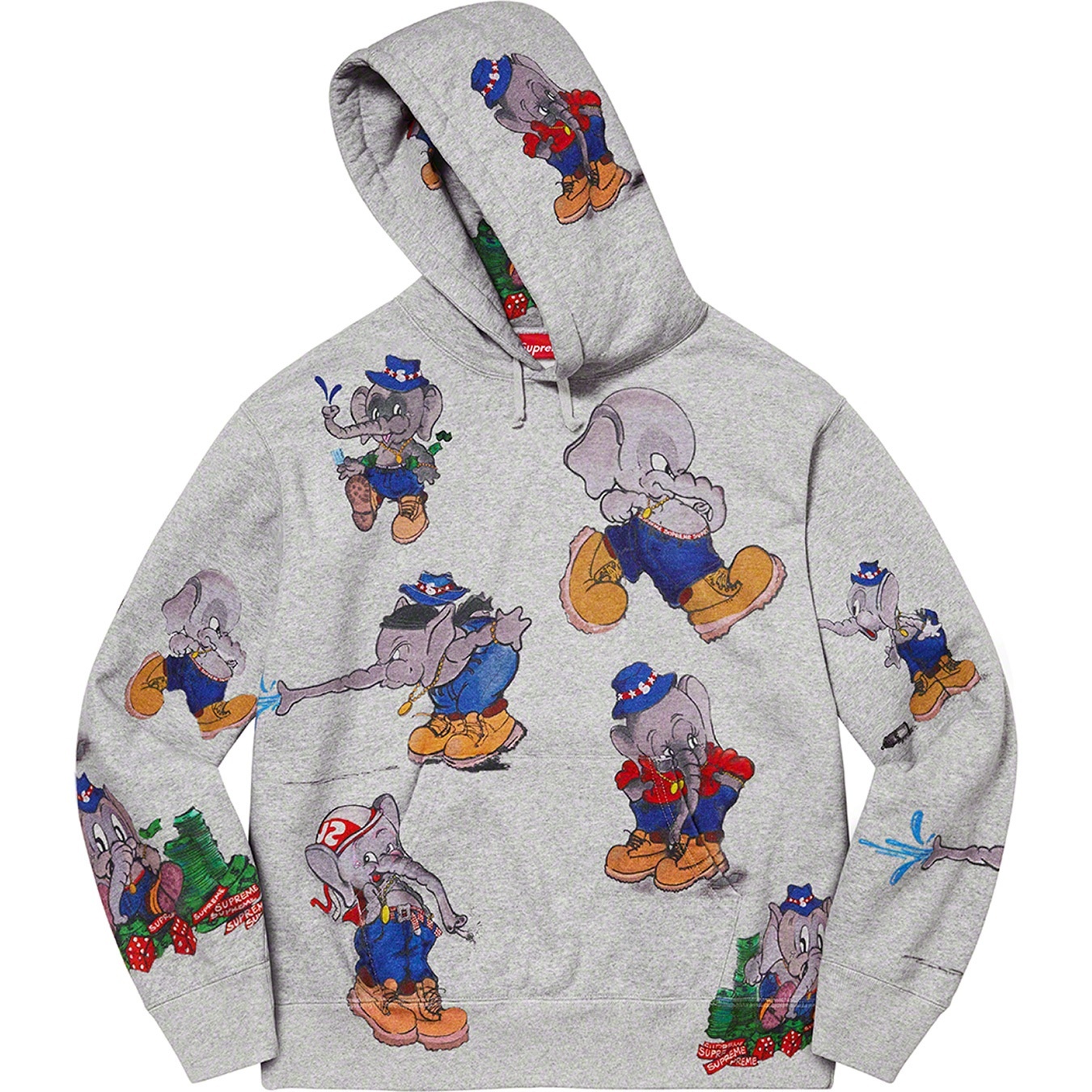 Elephant Hooded Sweatshirt view 11